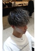 神戸メンズツイストスパイラル 波巻き シークレットパーマ