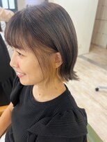 【山田】お客様スタイルインナーカラーコントラストグレージュ