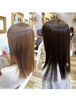 カシュカシュ(cache cache)&nbsp;酸性ストレート　用賀　縮毛矯正