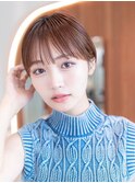 20代30代大人かわいい/小顔カット/結べるボブ/レイヤーカット