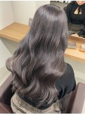 ☆グレージュカラー ブリーチ履歴あり 秋のなめらかカラー