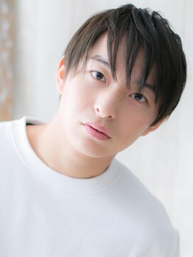 モッズヘアメン 札幌月寒店(mod's hair men) 長めバングがポイント！マットブラウンウルフショートm札幌月寒