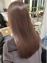 エアー 銀座タワー(AIR)&nbsp;ツヤ髪スタイル/くすみカラー/美髪/ケアカラー　【榛葉】