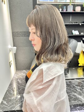 チュダック(ChuDuck) 【◎甘くてカワイイ◎】韓国風《グレージュ》ケアブリーチ