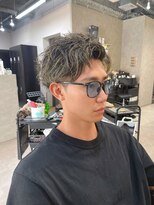 フラッグ ヘアー 天神西通り店(Flag HAIR)&nbsp;ツイストスパイラルパーマツイストパーマメンズパーママッシュ