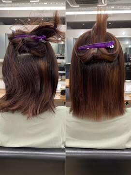 シカ 神戸三宮元町店(Cica) 縮毛矯正 ストレート 神戸 三宮美容室 髪質改善 艶髪 癖毛