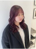 ナチュラルワインレッドカラー今季おすすめ