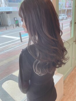 ヘアープレイス ピリオドアック(Hair Place .Acc)の写真/あなたにおすすめ♪『髪質改善カラー』で白髪のカバーと艶々な髪作りが同時に叶う◎