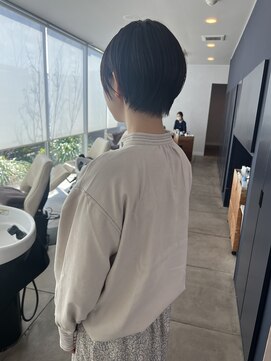トップヘアーヒルズ 安城(TOP HAIR HILLS) ショートで素敵に。作りすぎないスタイルを。/アッシュブラック