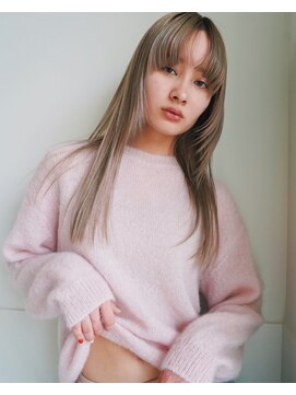 ローレンアオ(LOREN AO) ミルクティーベージュダブルカラーインナーカラーケアブリーチ