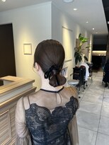 ヘアースタジオ エフ(Hair studio f) タイトアレンジ/お呼ばれヘア