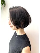 ステアケース 武蔵小杉店(stair:case)&nbsp;大人ショートボブ/白髪ぼかしハイライト/髪質改善30代40代50