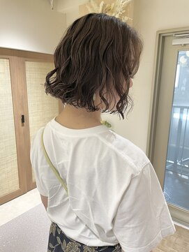 クーナバイトマト 横浜(Cuna by TOMTO) 【YUYA】ボブパーマ_パーマボブ_コテ巻き風パーマ