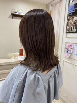 クロップ エス 湘南辻堂(crop es) cropes辻堂谷川　外ハネスタイル×ベージュカラー