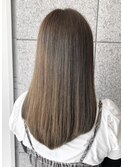 ミルクティー/ラテカラー/明るめベージュ/ブリーチなし/朝霞