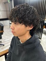 メンズ リコ(MEN'S RICO)&nbsp;波巻きスパイラル波巻きマッシュウルフウルフパーマ【大和】