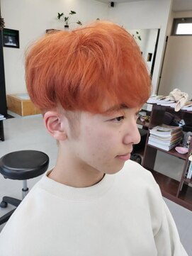 ヘアー リアム(Hair Liam) ☆遊び心溢れるオレンジマッシュ☆