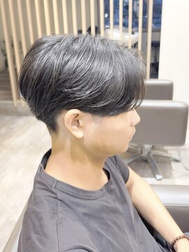 ハレ ヘアサロン(Hale hair salon) 【Hale】ブルーブラックNo2745韓国マッシュスペインカール