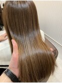 【髪質改善】ツヤツヤ・指通りアップ　サラサラミディアム