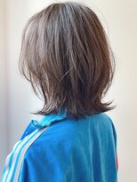 Say.イメチェンミディアム黒髪外ハネボブ美髪ワイドバング青山