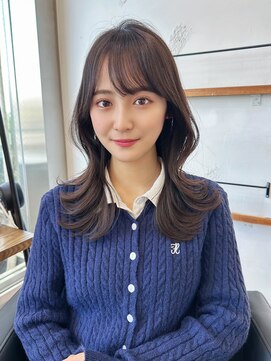 アリスバイアフロート 自由が丘(ALICe by AFLOAT) くびれレイヤーカット/顔まわりカット/グレージュ【自由が丘】