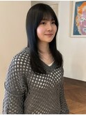【ブリーチなし】ブルーブラック