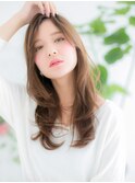 【浅草美容院HANARE】メルティーカラー!顔周りレイヤーロングc