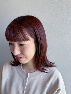 トゥリル(trueal) ミディアム　レッドパープル