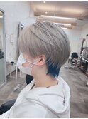 ショートインナーカラー