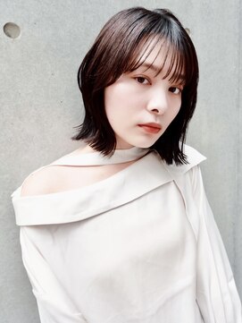 トリコ ショップアンドヘアサロン(tricot shop hair salon) くびれレイヤーボブ/ふんわりレイヤー／シースルーバング