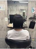 ぱつっとボブ 外ハネボブ ショートボブ