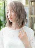 ■外国人風ハイトーンカラーエアリーミディ307大宮10代20代30代