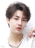 フェザーパーマフェザーショート毛流れセンター韓国ヘア柚