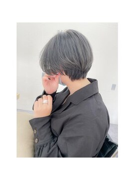 ヴェルダ 池袋店(verda) ショートヘア.グレーカラー　mizuno