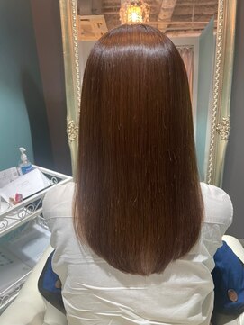 ロアゾブルーミュージアム(L'oiseau Bleu museum) 髪実改善×艶カラーセミロング