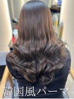 アミー 池袋(Ammy)&nbsp;コテ巻き風パーマ /韓国風パーマ/デジタルパーマ/レイヤーカット