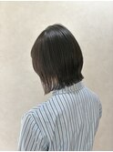 グレーブラックカラー×レイヤーボブ
