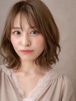 モッズヘア 越谷(mod's hair) くせ毛風カシスブラウン小顔くびれボブウルフA1 20代30代40代!