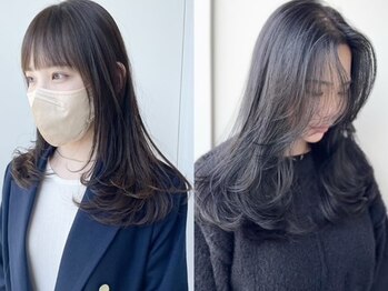 ユニック コウベ(unique KOBE)の写真/【神戸三宮駅すぐ】顔周りデザインで印象が変わる！髪質/骨格/クセを見極め、自分史上最高のスタイルに☆