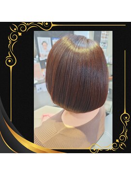 美容室ブラスパ 髪質改善カラー×ボブ