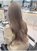 原宿韓国ミルクティーアッシュオリーブヘーゼルグレーグレージュ