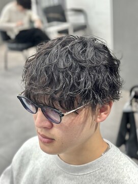 オーバルバイアピッシュ(OVARL by apish) シャドウパーマ/メンズパーマ/ニュアンスパーマ