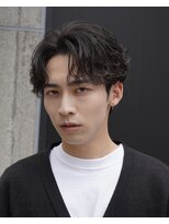 フィフスパーク(fifth PARK)&nbsp;渋谷フェザーパーマセンターパートニュアンスパーマツイスパ10代