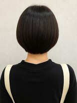 アットザコーナー(at the corner) ショートボブ グレージュカラー 透明感カラー 髪質改善 30代