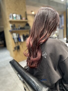 ネウィ 池袋(newi) グラデーションREDカラー☆