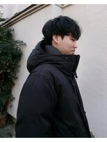 ヒントステーション フォーメンズ(HINTSTATION for Men's)&nbsp;〈浅草 半個室〉 メンズマッシュ/シャドウパーマ