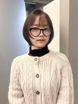 カノエ(canoe)&nbsp;アッシュブラウンカラー韓国風ボブ20代～50代【西新大濠荒戸】