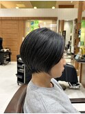 40代丸みショート