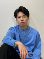 ハイプ(HYPE)&nbsp;ナチュラルマッシュ/韓国マッシュ/ニュアンスパーマ/メンズ/眉毛