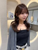 ロンド リリー 銀座(Lond Lily)&nbsp;大人ガーリー/似合わせカット/ミディアムレイヤーカット/銀座